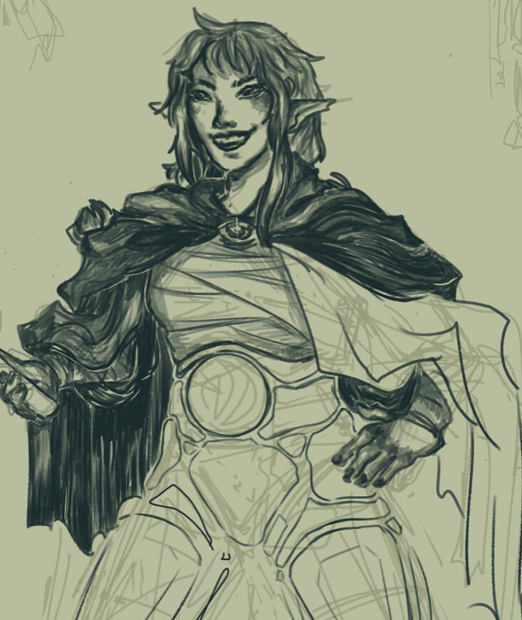 her robe of eyes, which was subsequently stolen in the night after our dm decided it was too powerful with her 25 perception 🙄